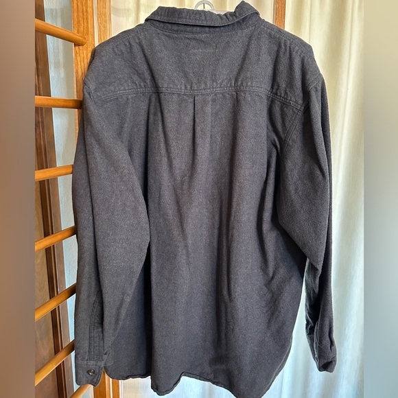 Field and Stream Grey Flannel Shacket Long Sleeve Shirt Jackets XL Outdoors - Picture 2 of 6